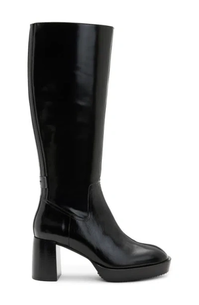 Allsaints Pip Knee High Boot In Black