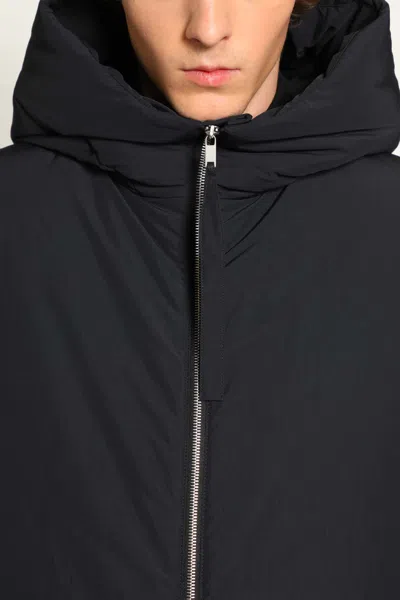 Jil Sander Man Black Vests In Black