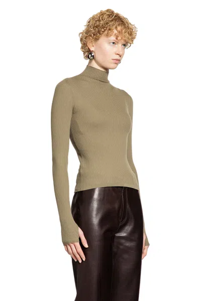 Petar Petrov Woman Green Knitwear In Green