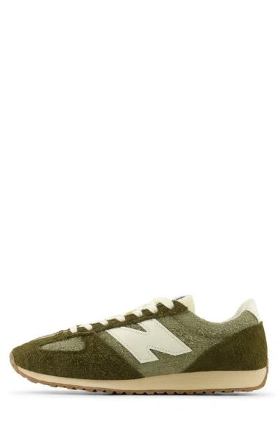 New Balance 471 Suede-leather Sneakers In Green