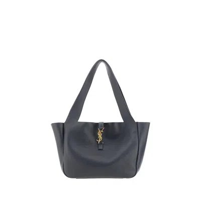 Saint Laurent Bea Cabas Ysl Tote Bag In Supple Leather
