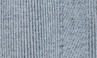 Zella Après Ski Half Zip Rib Sweater In Gray