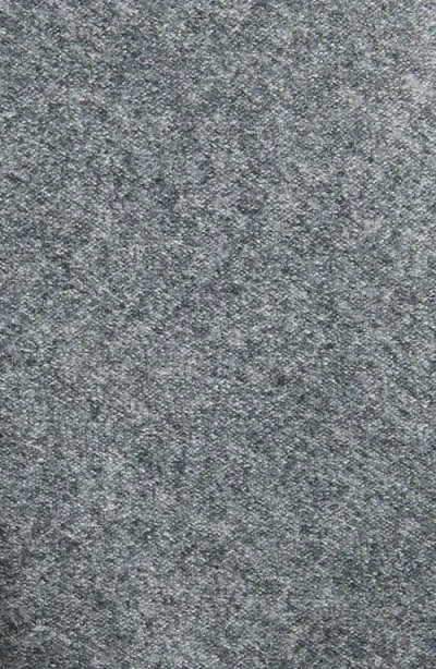 Canali Heathered Wool Flannel Tie In Gray