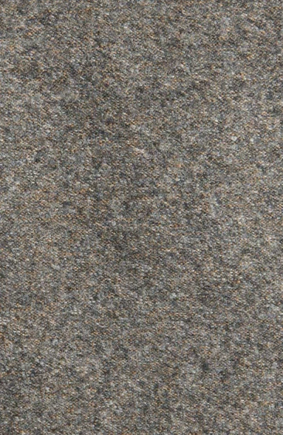 Canali Double Face Wool Tie In Green