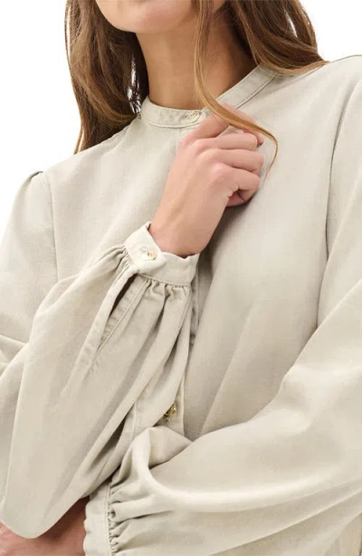 Rag & Bone Sandra Blouse In Neutral