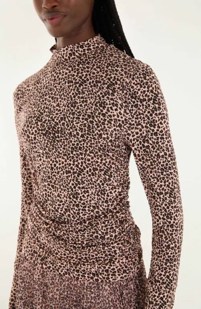 Farm Rio Baby Leopard Print Top In Animal Print