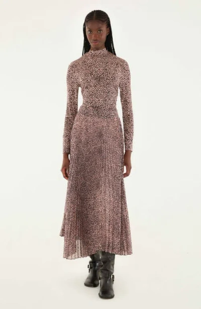 Farm Rio Baby Leopard Print Top In Animal Print