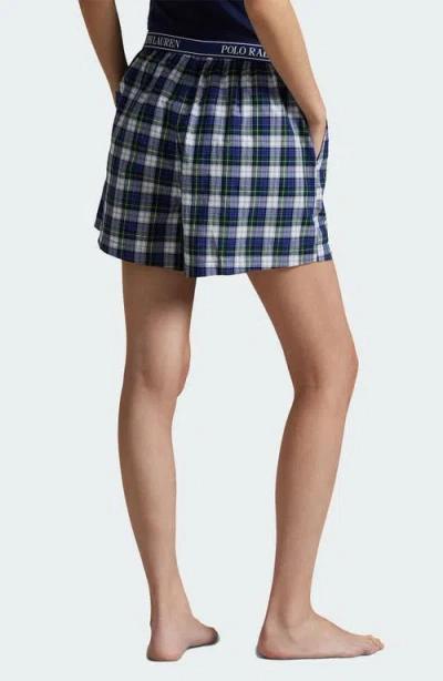 Polo Ralph Lauren Lauren Ralph Lauren Plaid Boxer In Blue