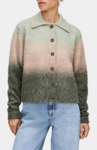 Aligne Shirley Stripe Cardigan In Multi