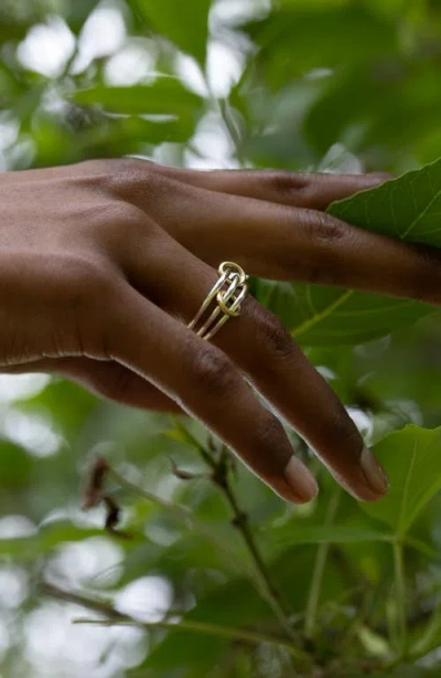 Spinelli Kilcollin Solarium Linked Rings In Multi