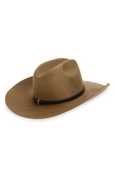 Janessa Leone Nash Fedora Hat In Brown