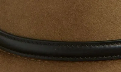 Janessa Leone Nash Fedora Hat In Brown