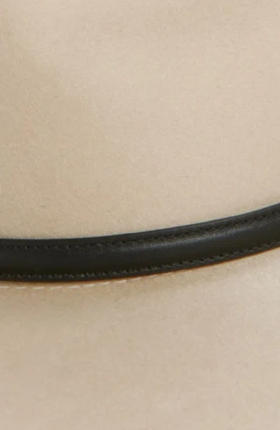 Janessa Leone Beck Fedora Hat In Neutral