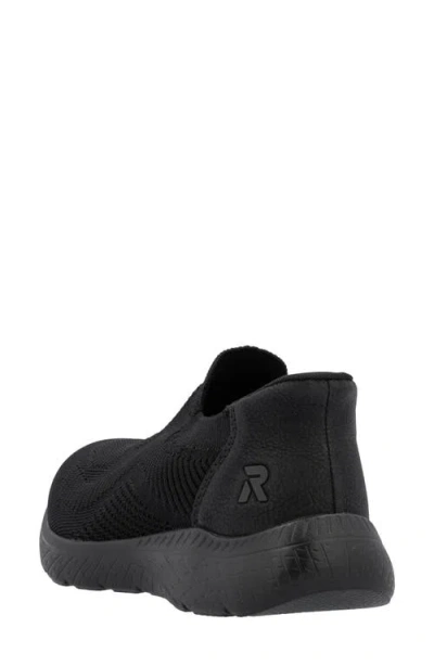 Rieker Edith 72 Slip-on Sneaker In Black