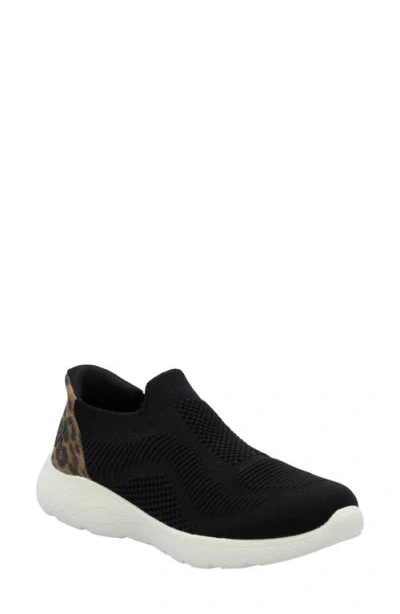 Rieker Edith 72 Slip-on Sneaker In Black