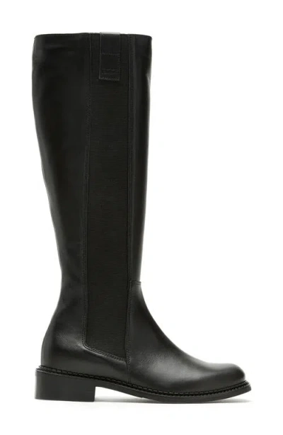 La Canadienne Story Waterproof Knee High Chelsea Boot In Black