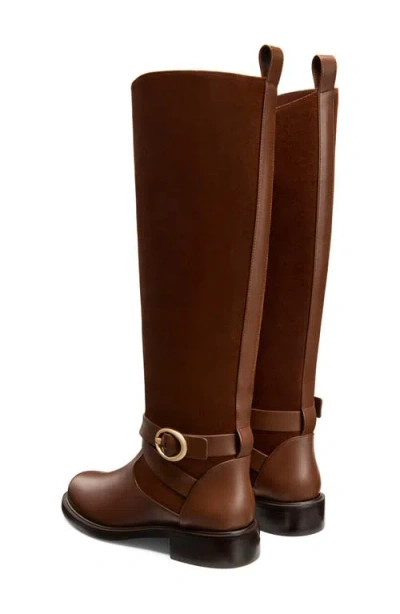 Stuart Weitzman Benni Riding Boot In Multi