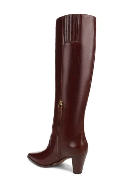 Franco Sarto Women's Jaycen Pointed Toe Zip Tall Boots In Burgundy
