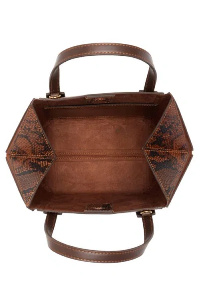 Sam Edelman Small West Convertible Tote In Brown