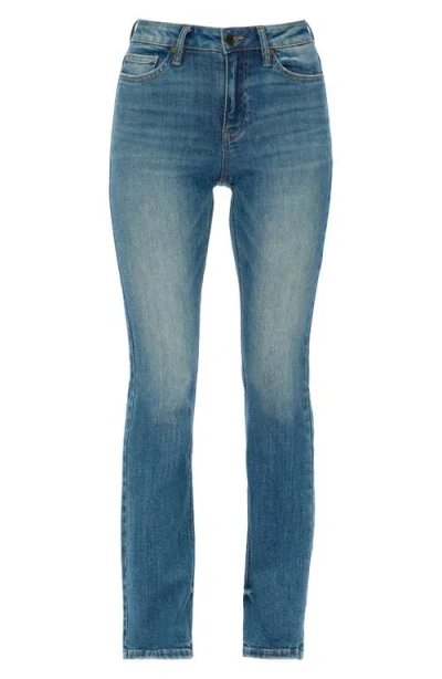 Bayeas Mid Rise Bootcut Jeans In Blue