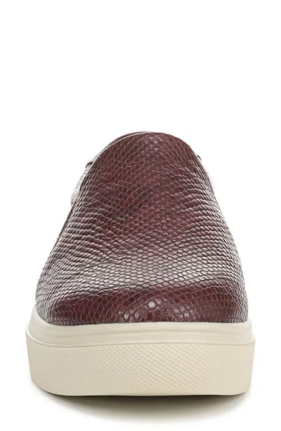 Dr. Scholl's Women's Madison Cloud Slip On Sneakers In Burgundy