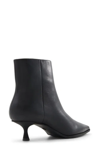Aldo Emmalie Pointed Toe Kitten Heel Bootie In Black