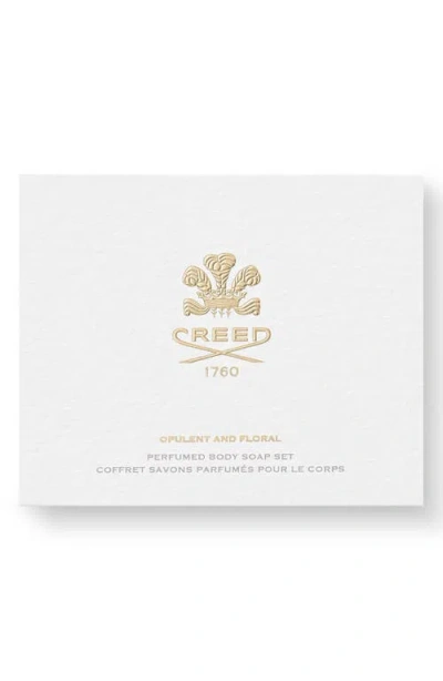 Creed Opulent & Floral Perfumed Soap Gift Set In Transparent