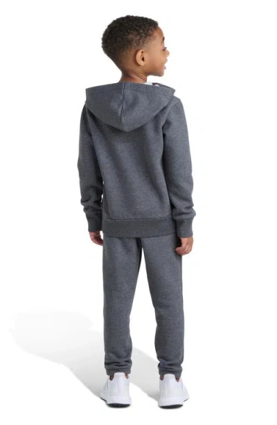Adidas Originals Adidas Kids' Fleece Hoodie & Sweatpants Set In Gray