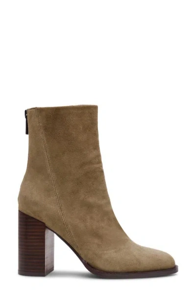 Steve Madden Obsession Block-heel Booties In Brown