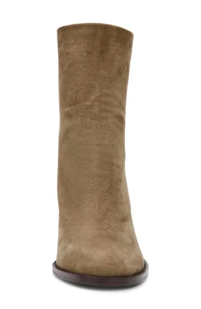 Steve Madden Obsession Block-heel Booties In Brown