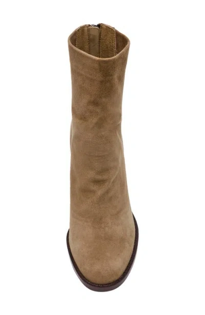 Steve Madden Obsession Block-heel Booties In Brown