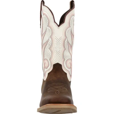 Durango Lady Rebel Protm White Ventilated 12 In Brown