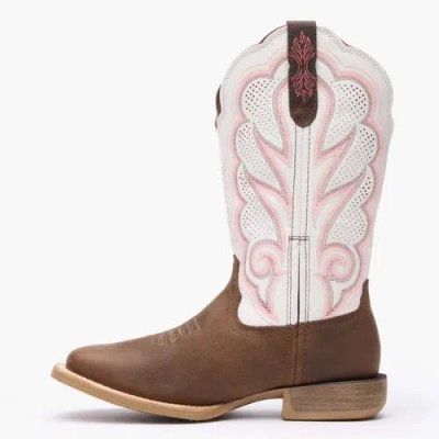 Durango Lady Rebel Protm White Ventilated 12 In Brown