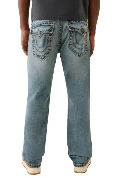 True Religion Ricky Super T Straight Fit Jeans In Alley Loop In Blue