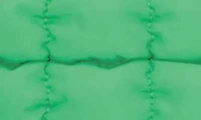 Iscream Kids' Glam Green Quilted Nylon Belt Bag In Green