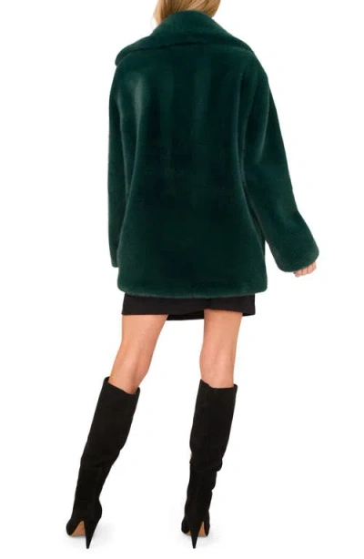 Ted Baker Aryana Faux Fur Coat In Green