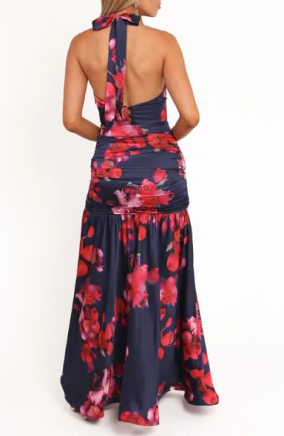 Petal And Pup Petal & Pup Freda Floral Halter Top & Maxi Skirt Set In Multi