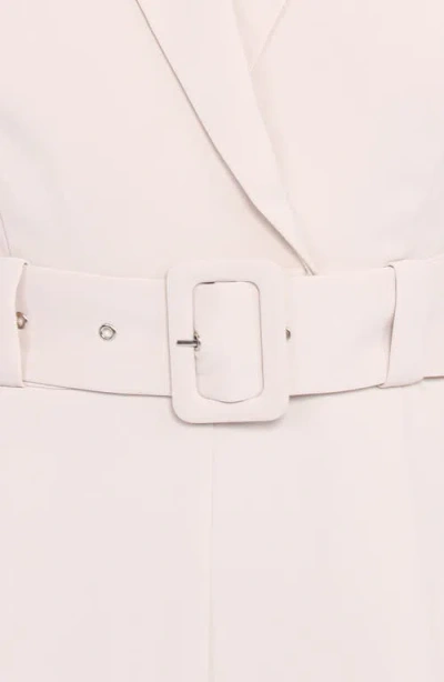 Petal And Pup Petal & Pup Sienna Belted Sleeveless Wide Leg Jumpsuit In Neutral