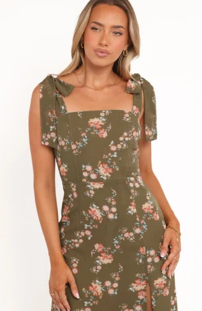 Petal And Pup Petal & Pup Renita Floral Maxi Dress In Green