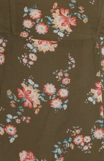 Petal And Pup Petal & Pup Renita Floral Maxi Dress In Green