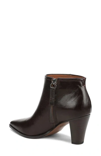Franco Sarto L-josiah Leather Bootie In Brown