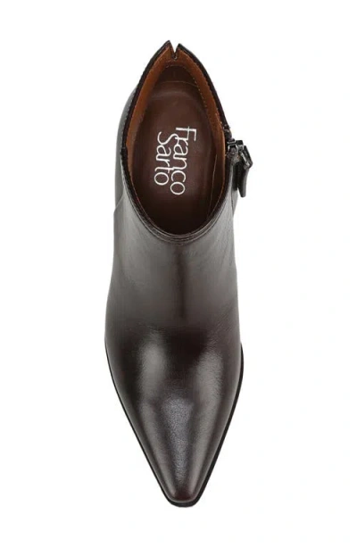 Franco Sarto L-josiah Leather Bootie In Brown