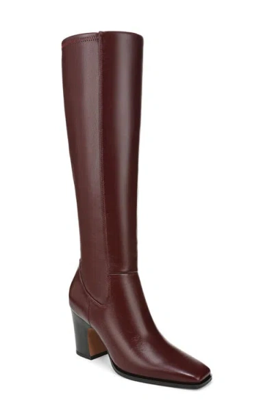 Franco Sarto L-jonie Leather Bootie In Burgundy