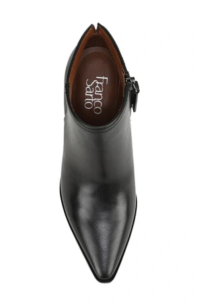 Franco Sarto Josiah Pointed Toe Bootie In Black