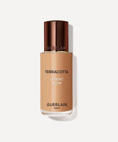 Guerlain Terracotta Le Teint Glow Healthy Glow Foundation 35ml 4w Warm In Brown