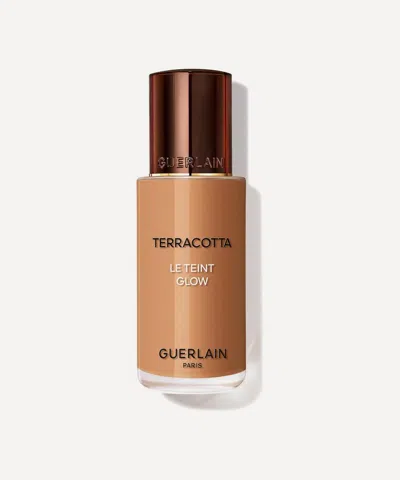 Guerlain Terracotta Le Teint Glow Healthy Glow Foundation 35ml 5w Warm In Brown