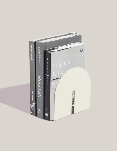 Tortuga Forma Dumbo Bookend Pair The Architect Series In White