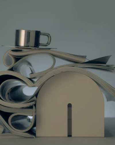 Tortuga Forma Dumbo Bookend Pair The Architect Series In White