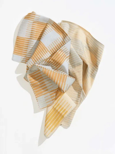 Tortuga Forma Quiet Season Dinner Napkin Set In Bayleaf At Urban Outfitters In Gray