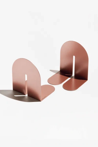 Tortuga Forma Dumbo Bookend Pair The Architect Series In Brown